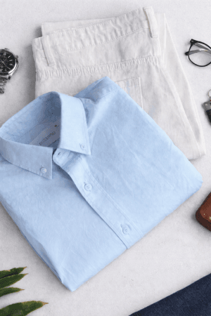 Men's Casual Shirt & Trousers Combo – Essential Everyday Basics