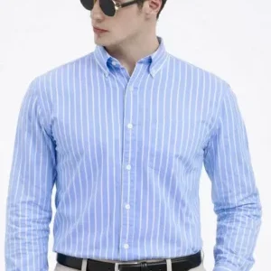 SkyLine Classic Striped Shirt – Elegant. Refined. Timeless